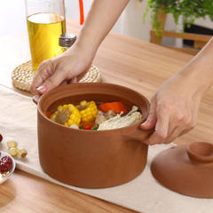紫砂无釉砂锅大小容量汤锅煲汤药煲家用送礼创意瓦罐