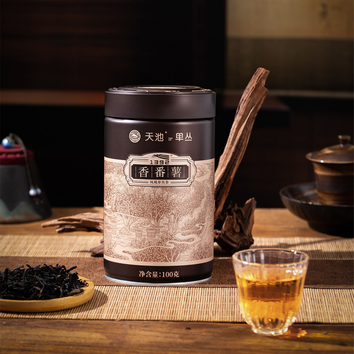 凤凰单丛茶香番薯100g 100g